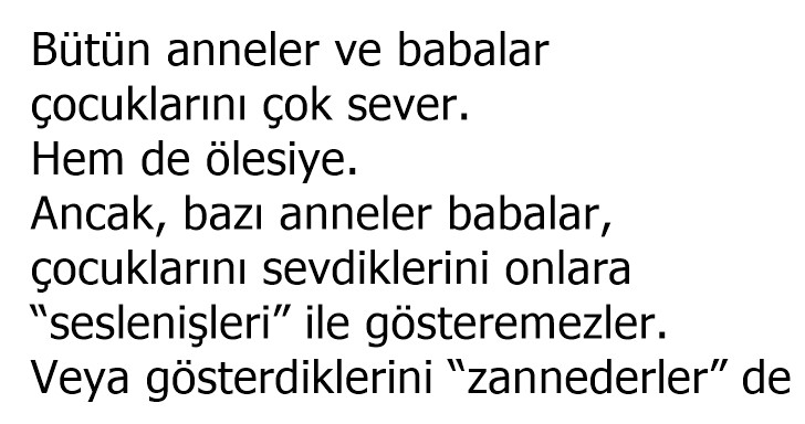 Anne-Babaların Çocuklarına Hitapları 1 Anne-Babaların Çocuklarına Hitapları
