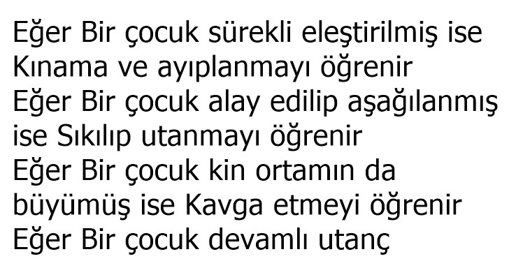 Eğer Bir Çocuk 1 Eğer Bir Çocuk