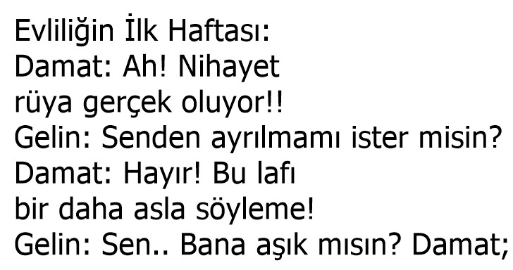 Evlilik 1 Evlilik