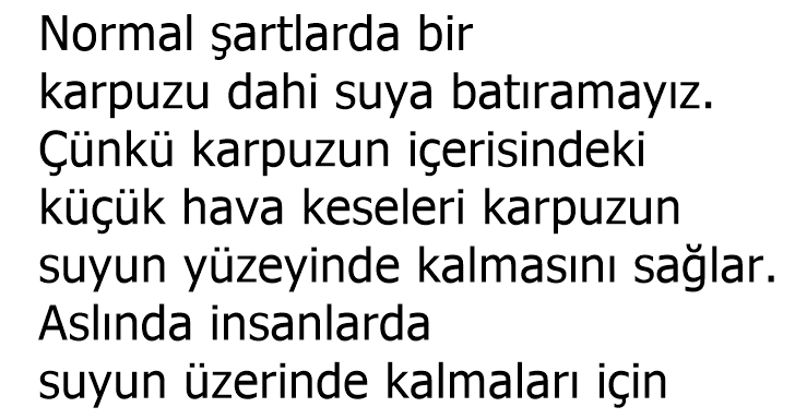 İnsan Suda Neden Boğulur