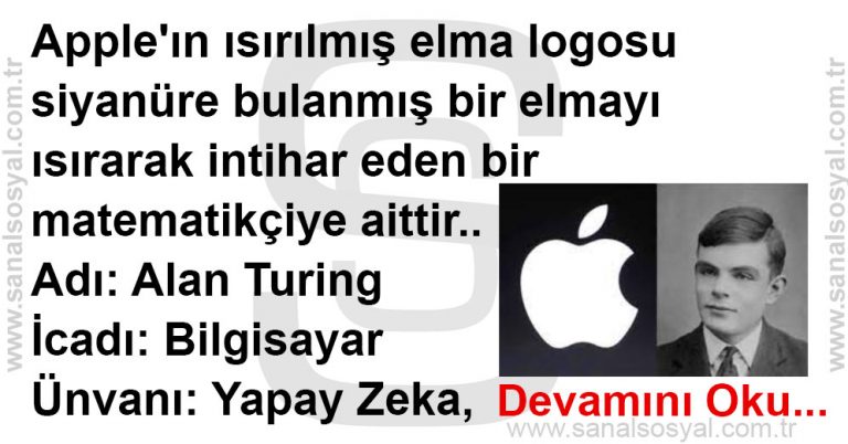 APPLE LOGOSU NEDEN ISIRIKLI !…
