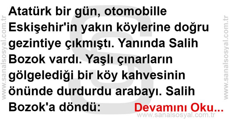 ATATÜRK’ÜN SİLAH ARKADAŞI…