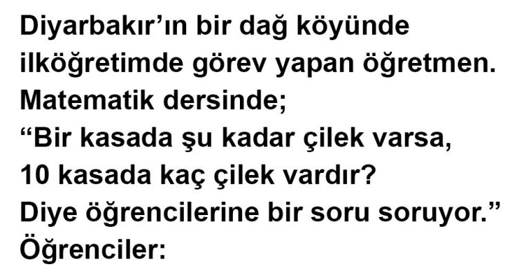 Bir Öğretmen bir Köyün kaderini değiştirebilir.