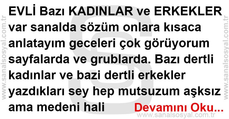 Evli Kadınlar ve Erkekler