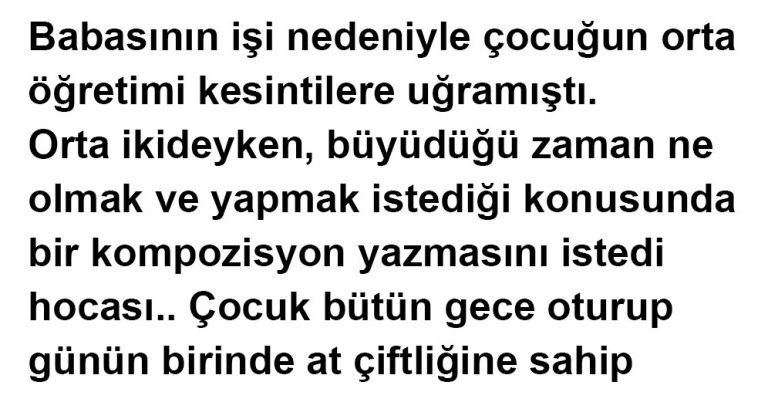 Hayallerinizin Çalınmasına İzin Vermeyin.