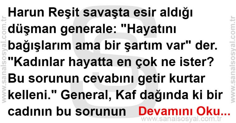 Hayat Seçtiğiniz Kadındır