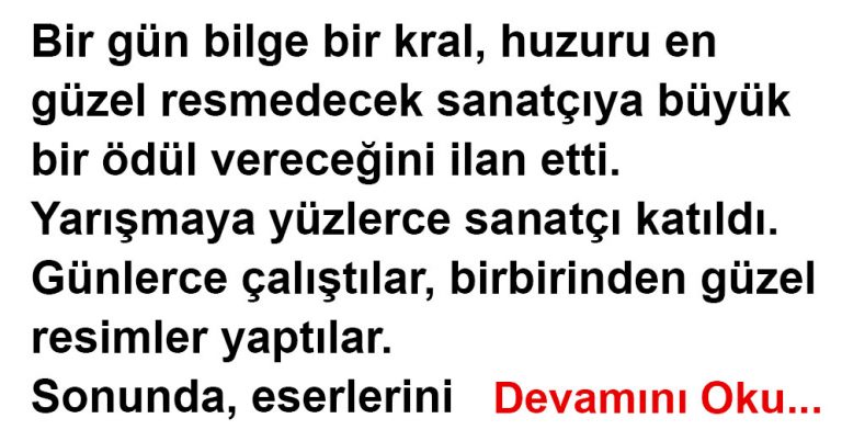 HUZUR’UN RESMİ…