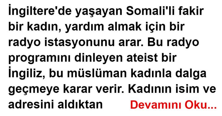 Kimin Gönderdiği İle İlgilenmiyorum