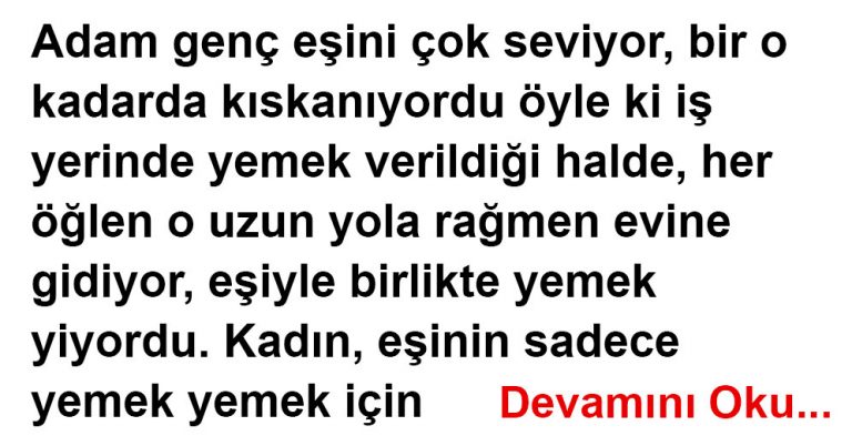 Merak Etmesin Diye Eşini Aramak İstemişti Ama …