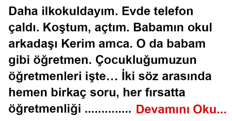 On Yumurta Kaç Öğretmen Eder?