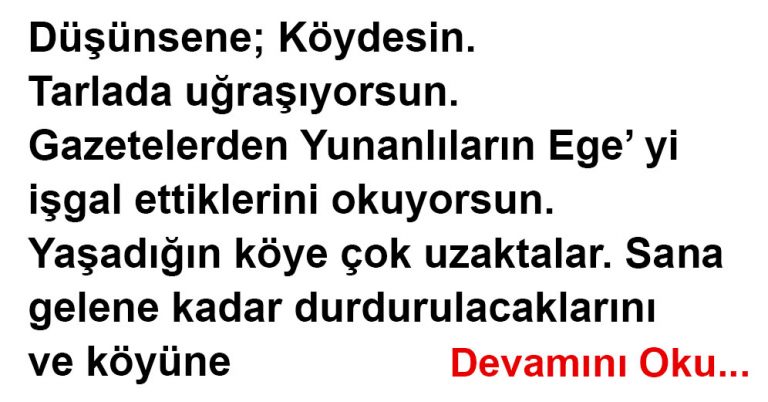 Sizin Köyünüze Sıra Gelmeden