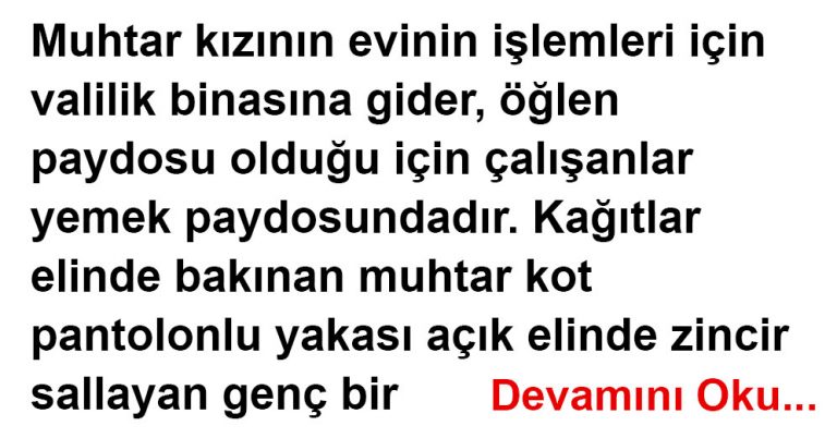 Vali sana kızmasın