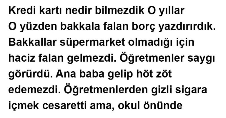 Yaşamda Bir Tat Vardı