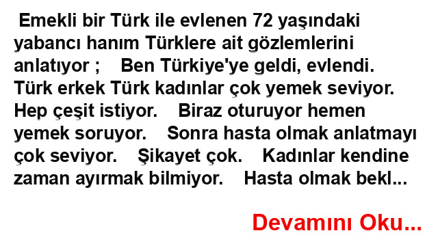 Ben Türkiye’ye geldi, Evlendi.