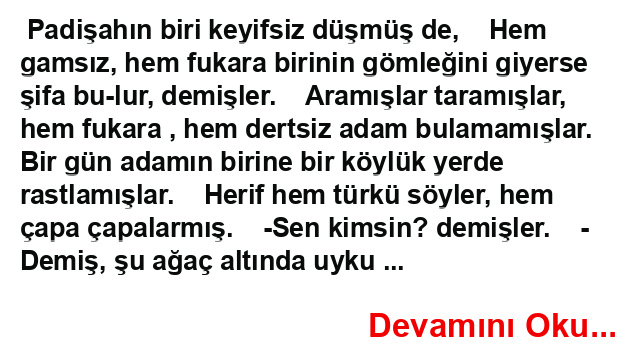 Hem Fukara, Hem Dertsiz