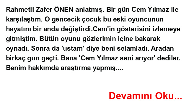 zafer onen